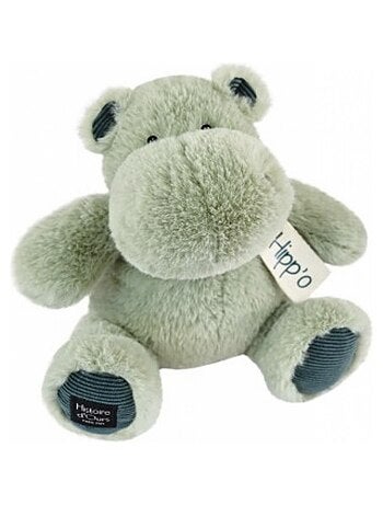 peluche hippo amande - 25 cm