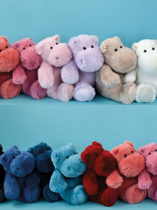 Peluche Hippo Hip Chic 25 cm - Kiabi