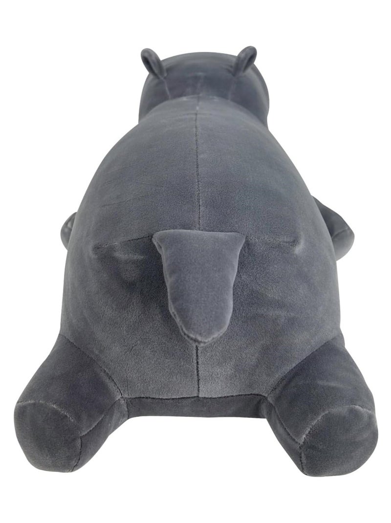 Peluche Hippo l'hippopotame 48 cm Gris - Kiabi