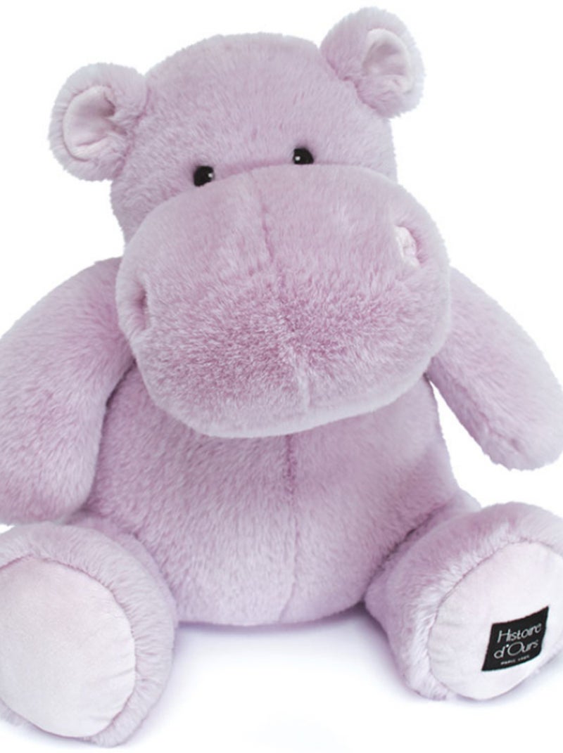 Peluche Hippo Lilas (40 Cm) Violet - Kiabi