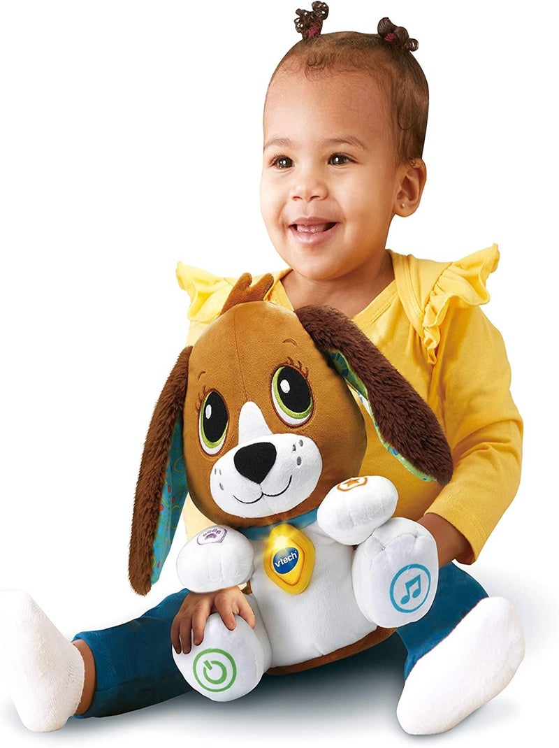 Peluche Interactive Toutou Parle Avec Moi - Vtech Multicolore - Kiabi