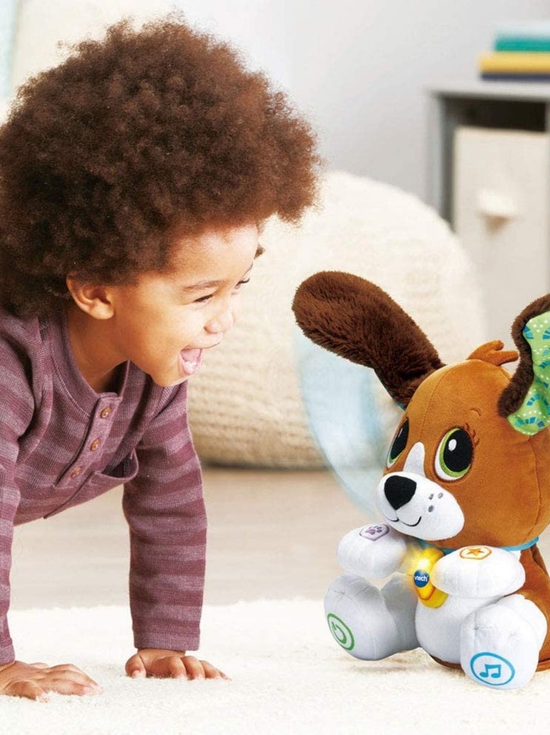 Peluche Interactive Toutou Parle Avec Moi - Vtech Multicolore - Kiabi