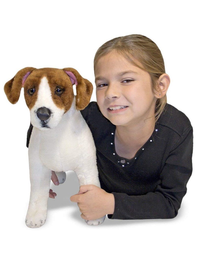 Peluche Jack Russell Marron - Kiabi