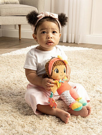 Peluche jasmine mon amie à clip pour landau et poussette