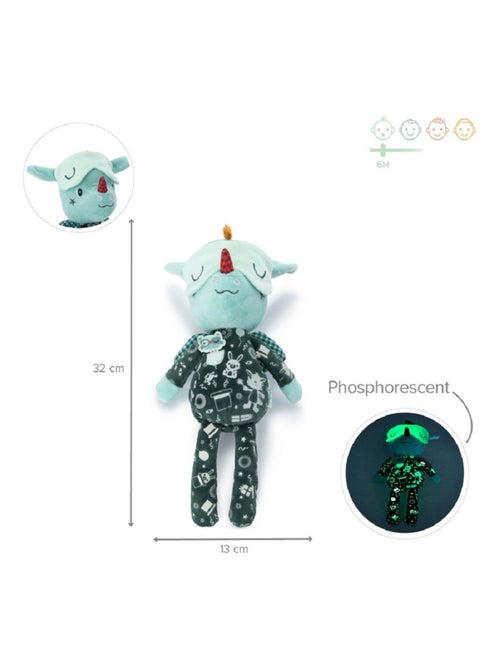 Peluche Joe ami de la nuit - Kiabi