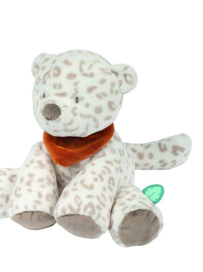 Peluche Jungo léopard des neiges Boris & Jungo (30 cm) Beige - Kiabi
