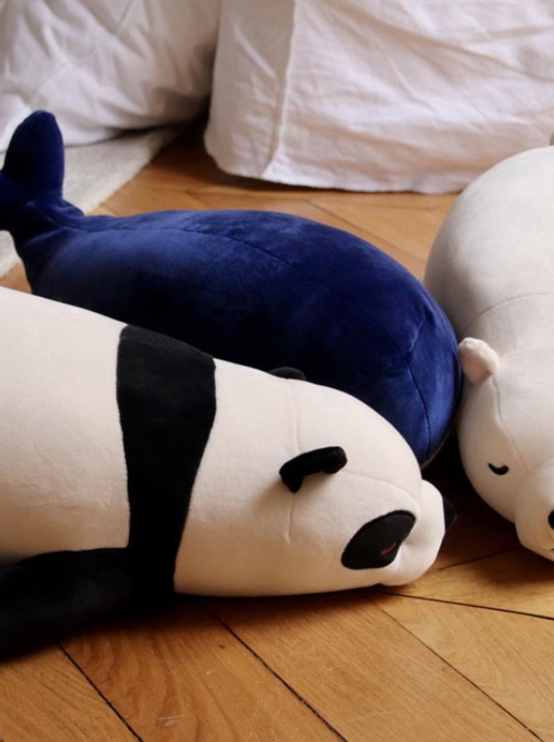 Peluche Kanaroa la baleine 46 cm Bleu - Kiabi