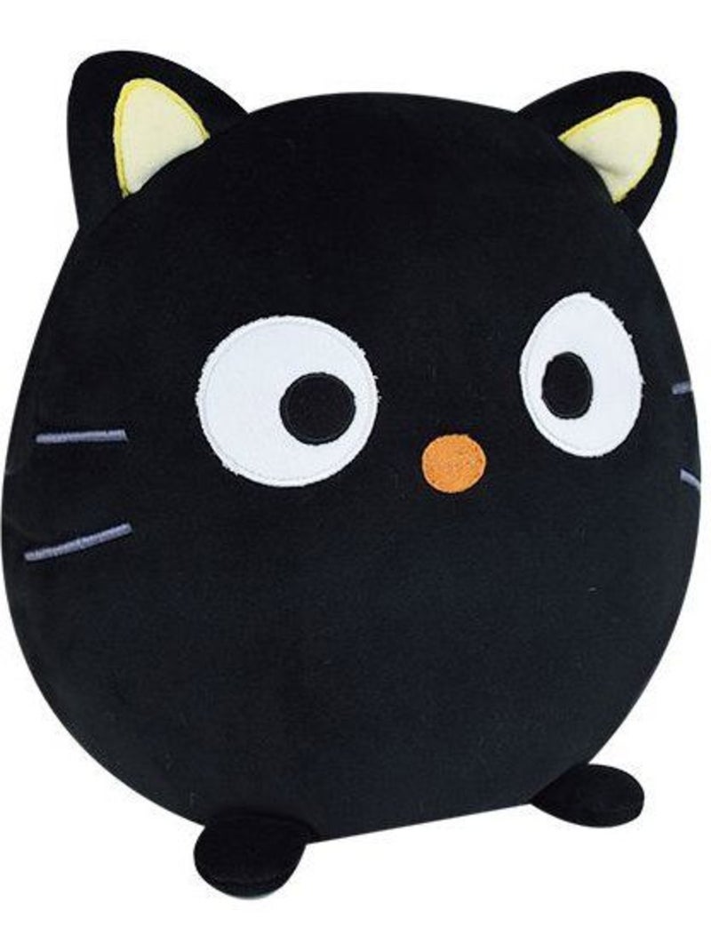 Peluche Kawaï Chocolat coussin - JEMINI - HELLO KITTY - 28 cm - Doux et moelleux Noir - Kiabi