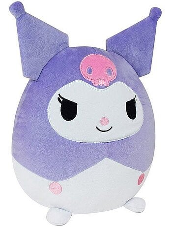 Peluche kawaï kuromi coussin - jemini - hello kitty - 27 cm - doux et moelleux