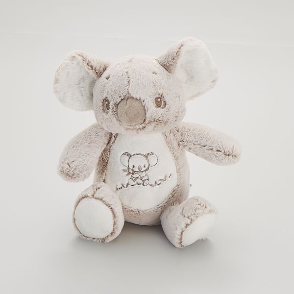 Peluche Koala Assis Bebe Garcon Gris Kiabi 9 00