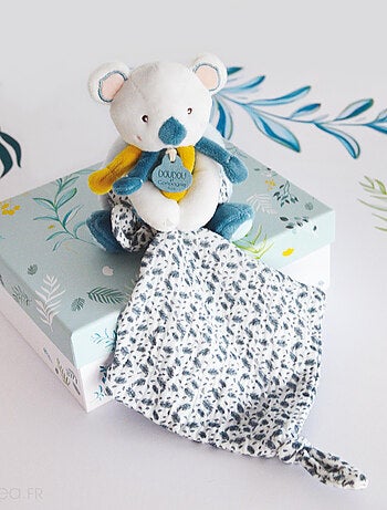 Peluche koala avec son doudou collection YOCA LE KOALA