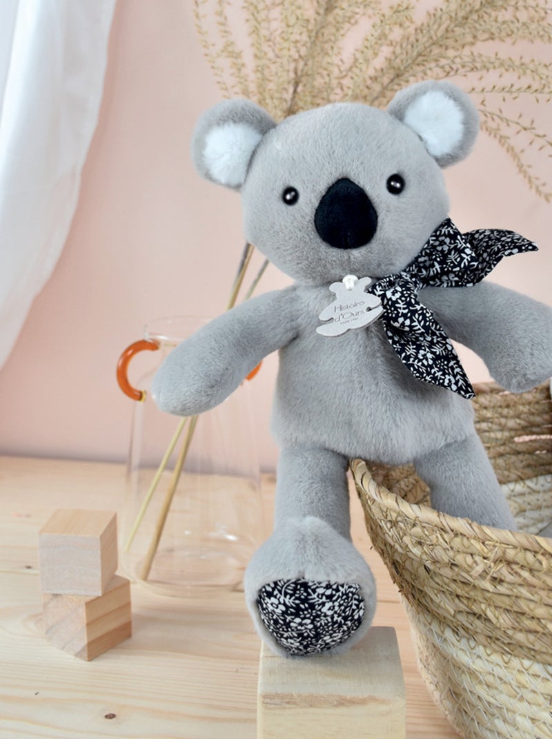 Peluche Koala gris 25 cm Gris - Kiabi