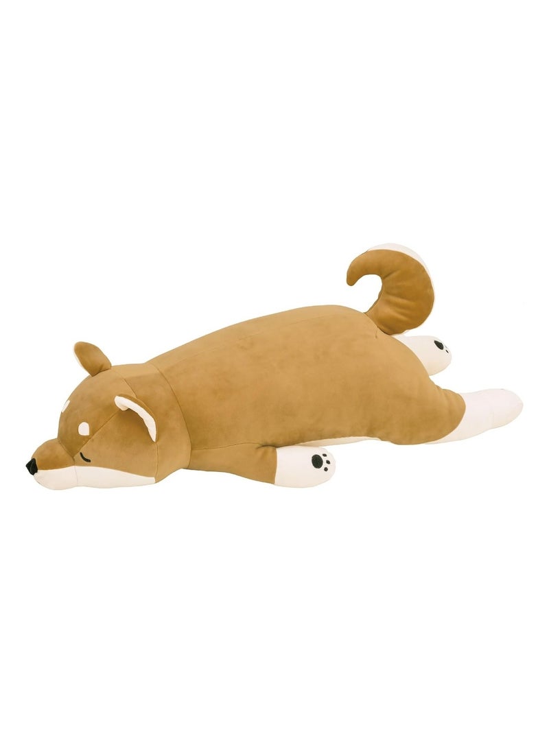 Peluche Kotarou le chien shiba 52 cm Marron - Kiabi