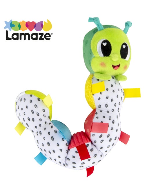 Peluche la chenille articulée à clip pour landau et poussette - Kiabi