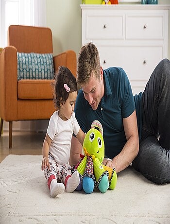 Peluche la pieuvre musicale