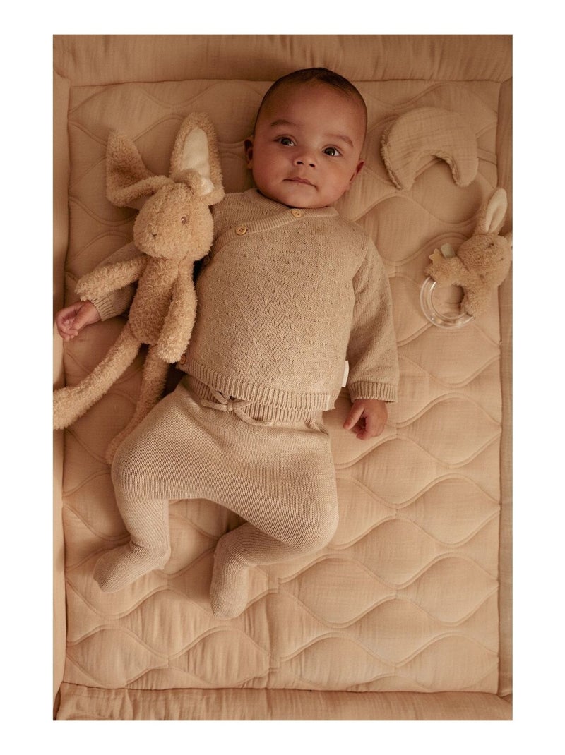 Peluche lapin Baby Bunny 32 cm Marron - Kiabi