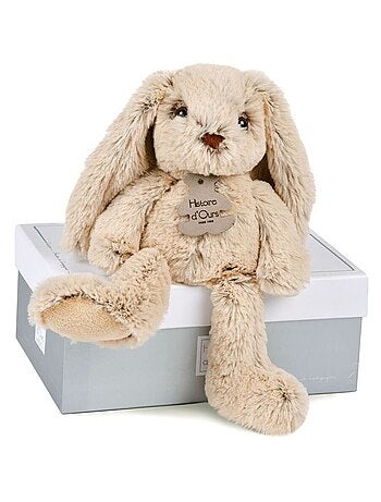 Peluche Lapin Rose 25 cm
