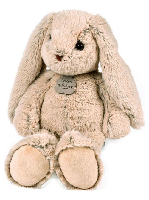 Peluche Lapin Beige 40 cm - Kiabi