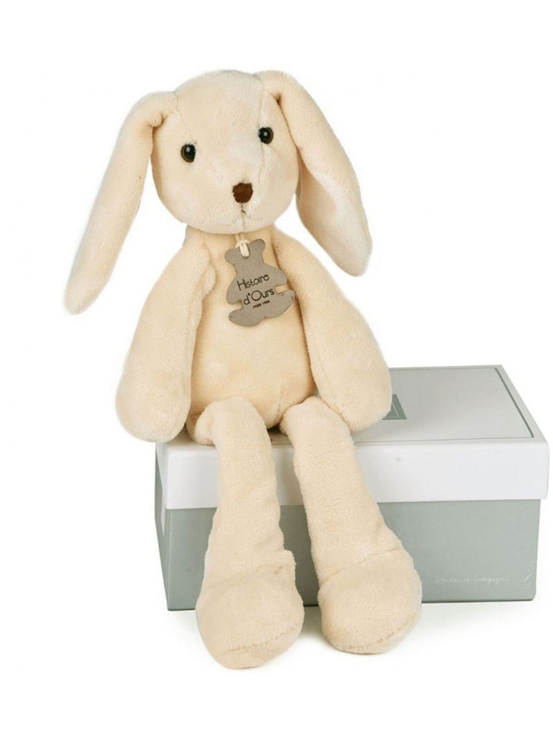 Peluche Lapin beige Sweety 40 cm Beige - Kiabi