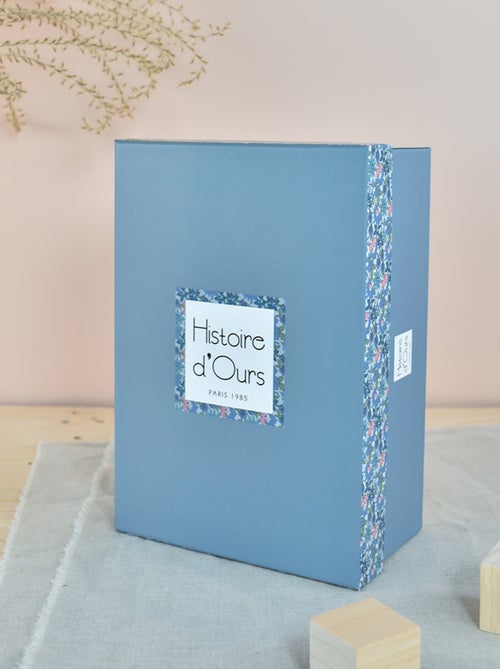 Peluche Lapin Bleu 25 cm - Kiabi