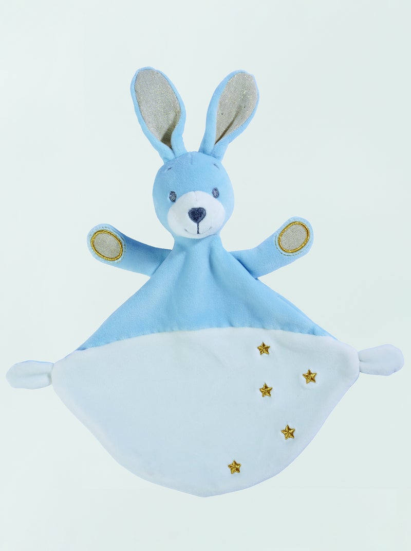 Peluche 'lapin' Bleu 'lapin' - Kiabi