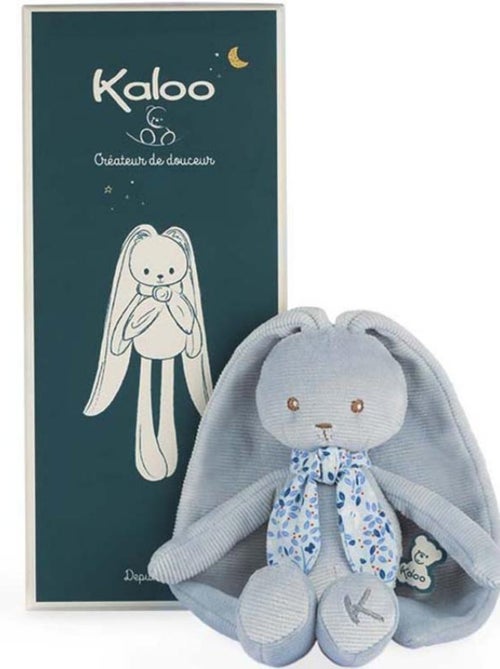 Peluche lapin bleu Lapinoo (25 cm) - Kiabi
