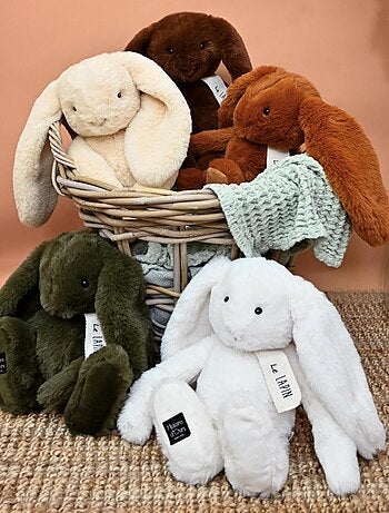 Peluche lapin collection LE LAPIN