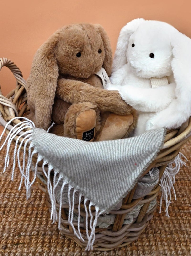 Peluche lapin collection LE LAPIN Blanc - Kiabi