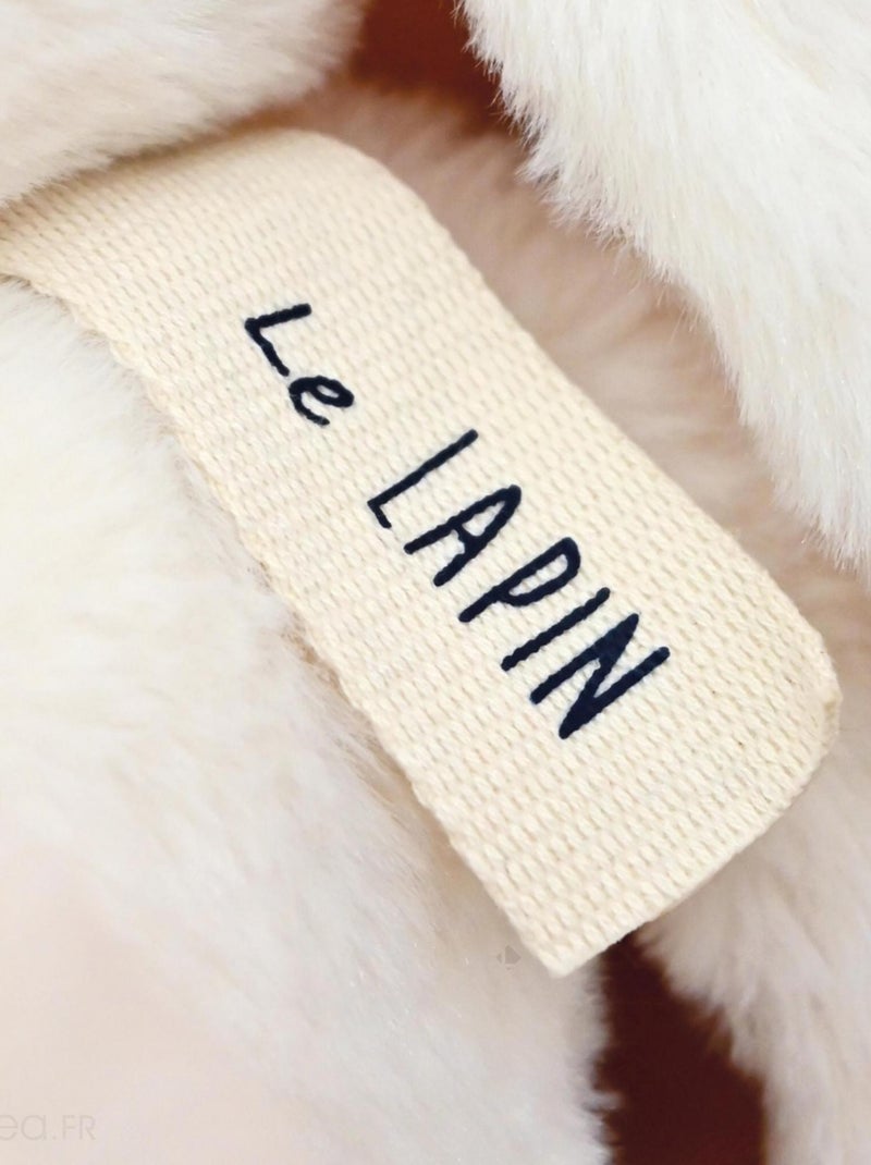 Peluche lapin collection LE LAPIN Blanc - Kiabi