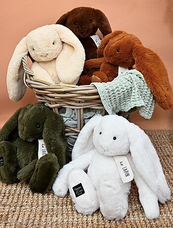 Peluche lapin collection LE LAPIN