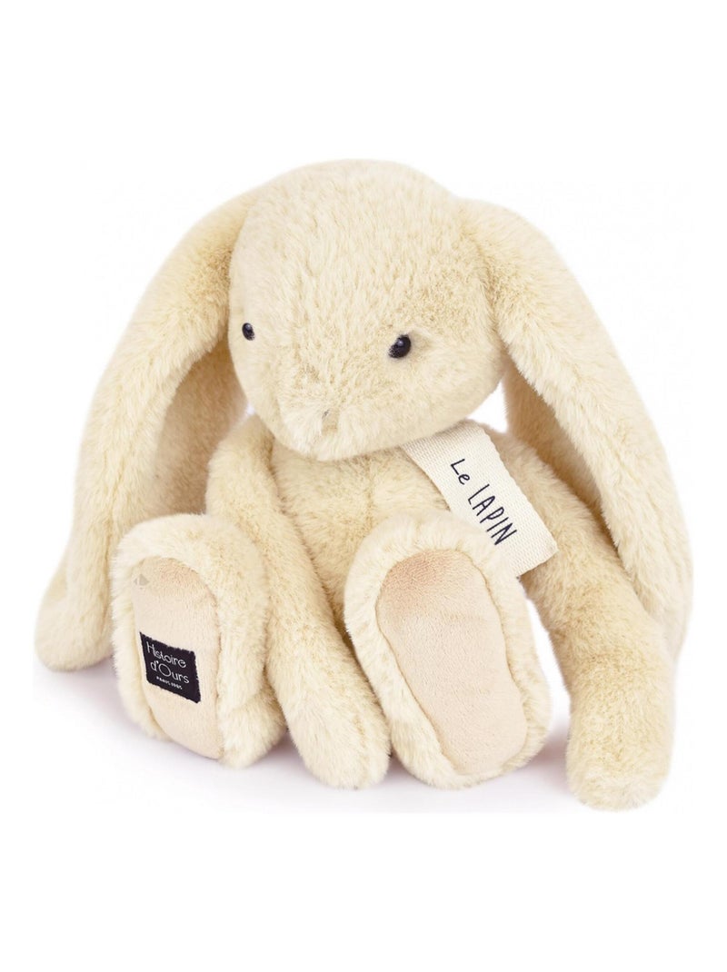 Peluche lapin collection LE LAPIN Jaune clair - Kiabi