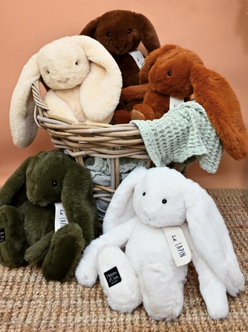 Peluche lapin collection LE LAPIN Jaune clair - Kiabi