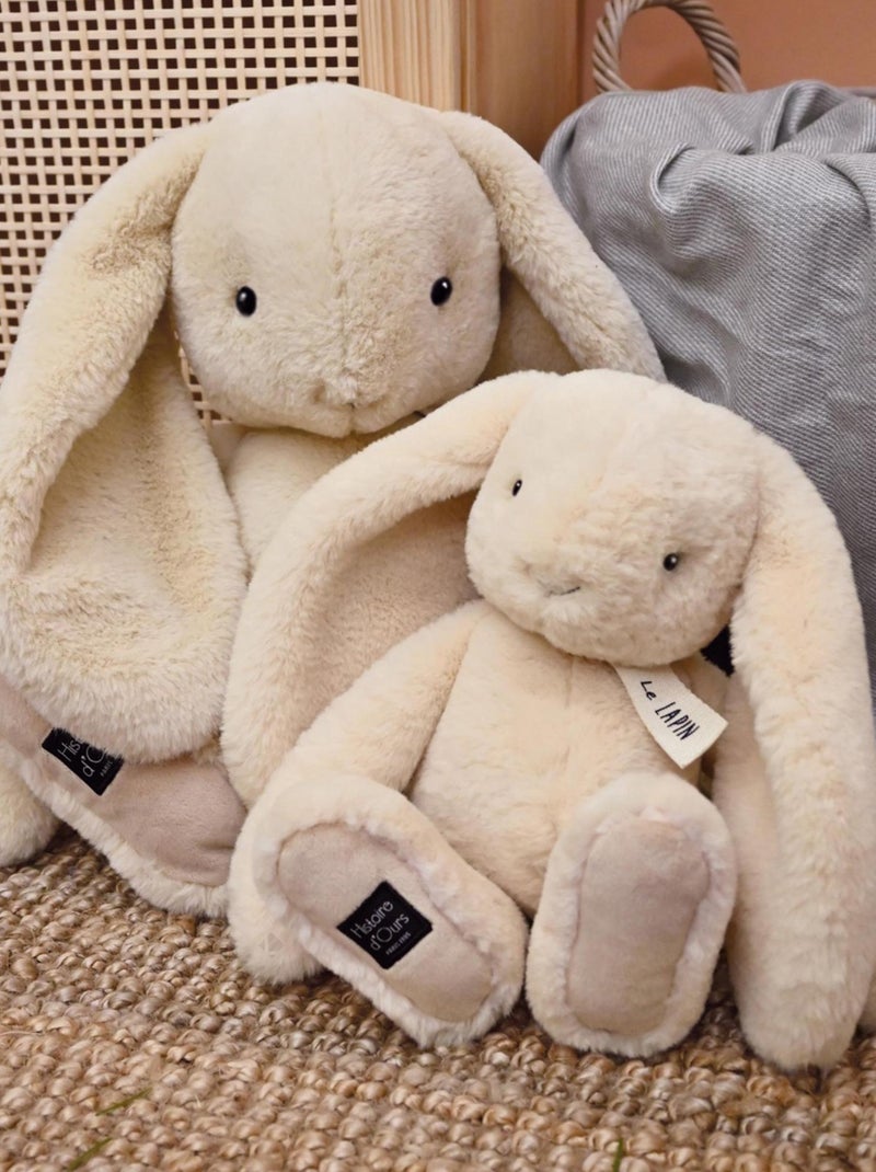 Peluche lapin collection LE LAPIN Jaune clair - Kiabi