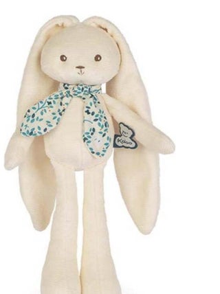 Peluche lapin crème Lapinoo (25 cm)