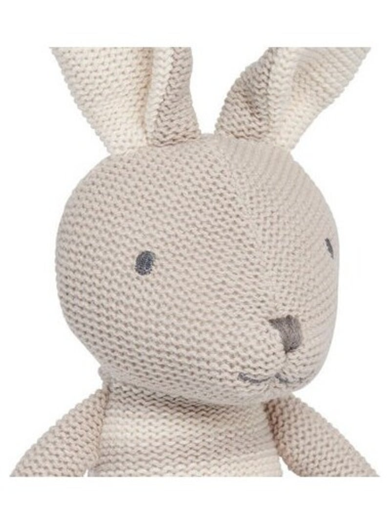 Peluche Lapin en coton Jollein Gris - Kiabi