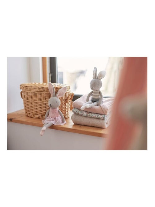 Peluche Lapin en coton Jollein - Kiabi