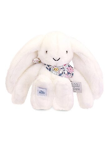 Peluche Lapin Fleurette 25 cm