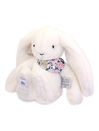 Peluche Lapin Fleurette 25 cm