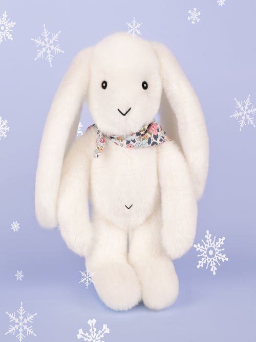 Peluche Lapin Fleurette 25 cm - Kiabi