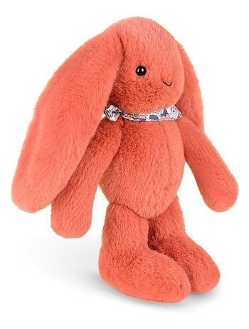 Peluche lapin fleurette 25 cm