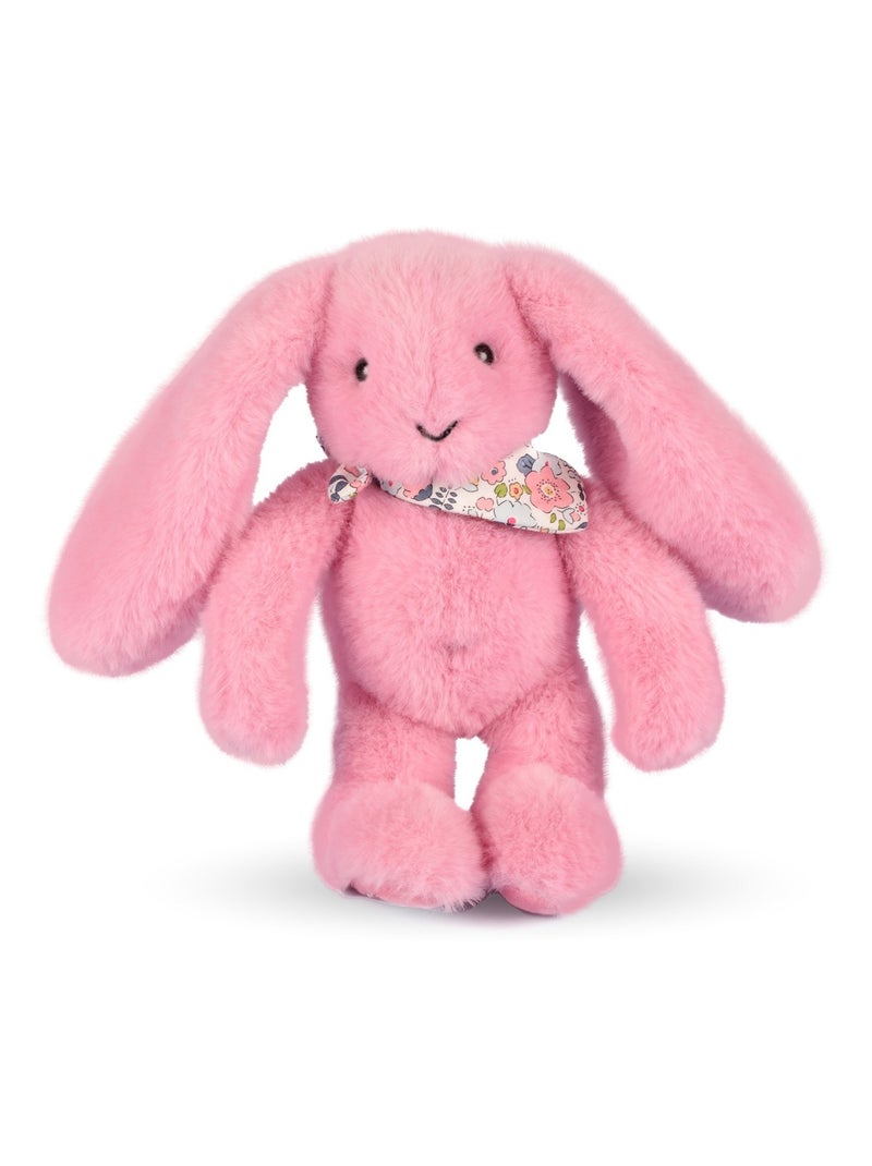 Peluche Lapin Fleurette 25 cm Rose - Kiabi