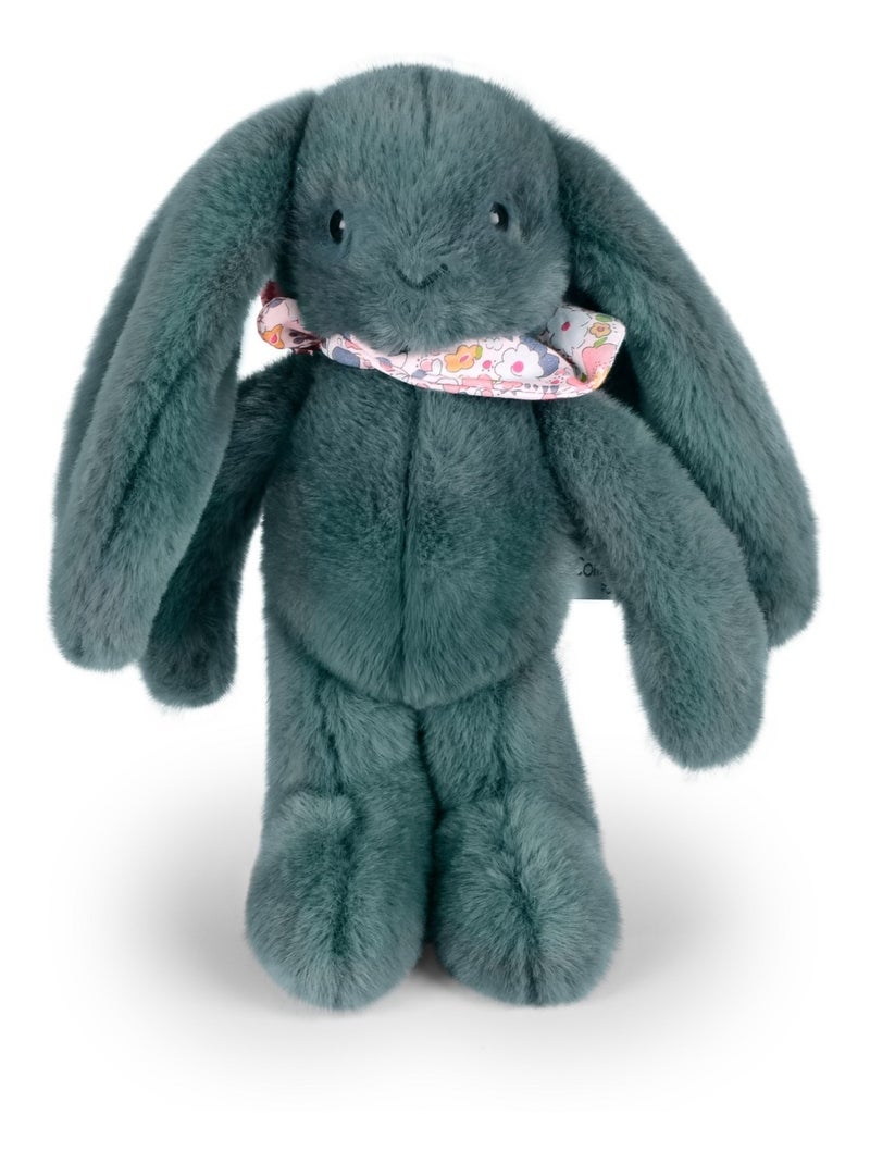 Peluche Lapin Fleurette 25 cm Vert - Kiabi