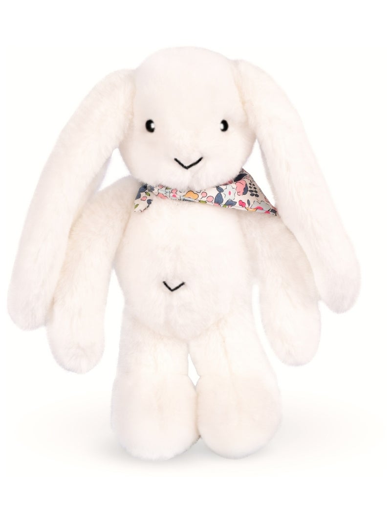 Peluche Lapin Fleurette 35 cm Blanc - Kiabi