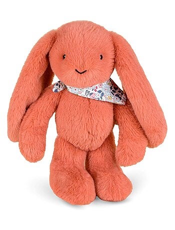 Peluche lapin fleurette 35 cm