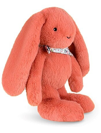 Peluche lapin fleurette 35 cm