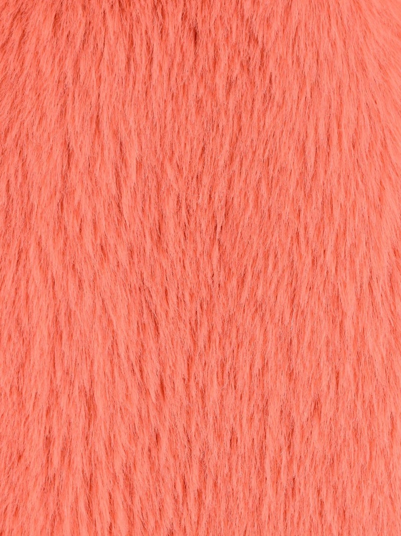 Peluche Lapin Fleurette 35 cm Orange - Kiabi