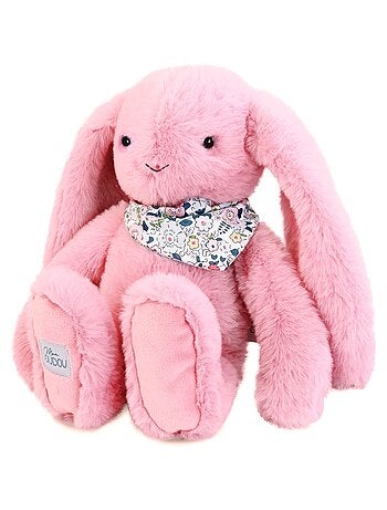 Peluche Lapin Fleurette 35 cm