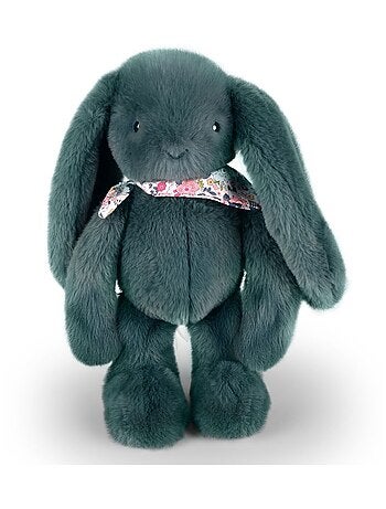 Peluche lapin fleurette 35 cm