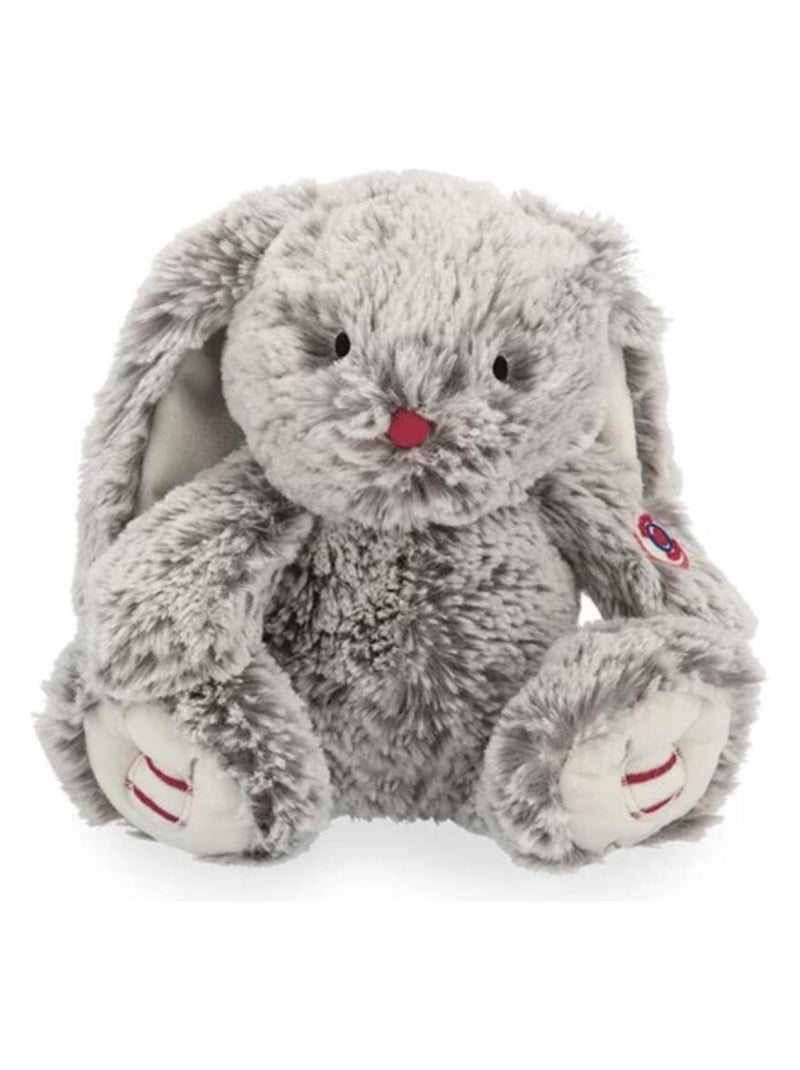 Peluche Lapin Gris Prestige Leo (24 Cm) Gris - Kiabi