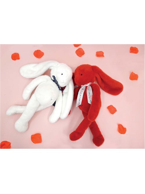 Peluche lapin méloé 37 cm - Kiabi